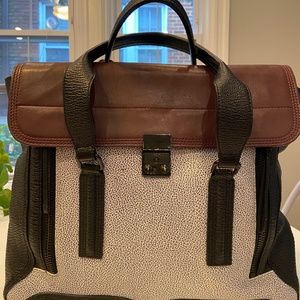 3.1 Philip Lim Pashli Tricolor Bag